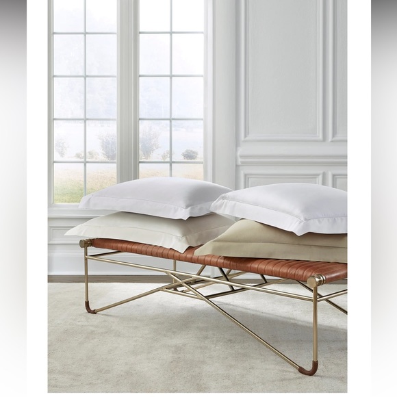 NWT Sferra Pierina white standard sham